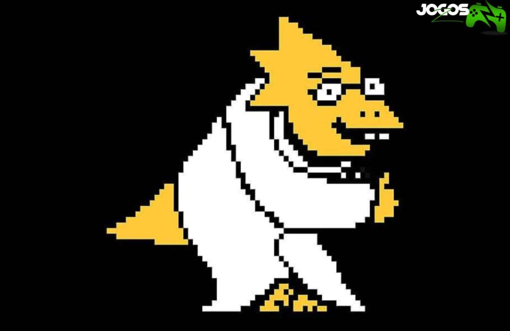 Alphys a cientista ansiosa