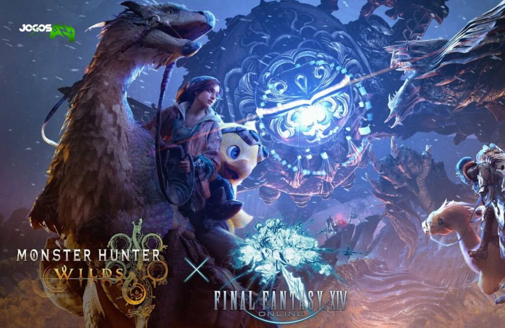 Monster Hunter Wilds terá colaboração com Final Fantasy XIV