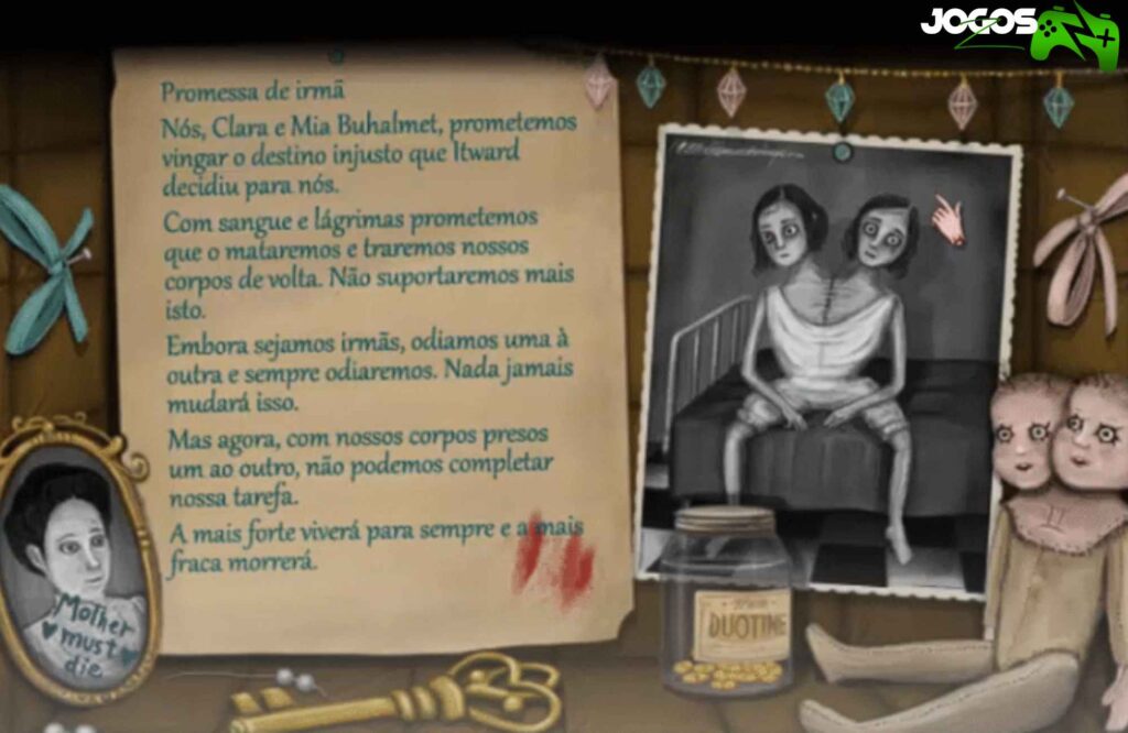 Possíveis referências à 2⁠ª Guerra Mundial e aos experimentos médicos em Fran Bow Jogo
