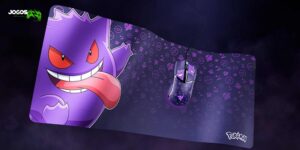 Razer lança coleção Gengar Edition com mouse e mousepad inspirados em Pokémon