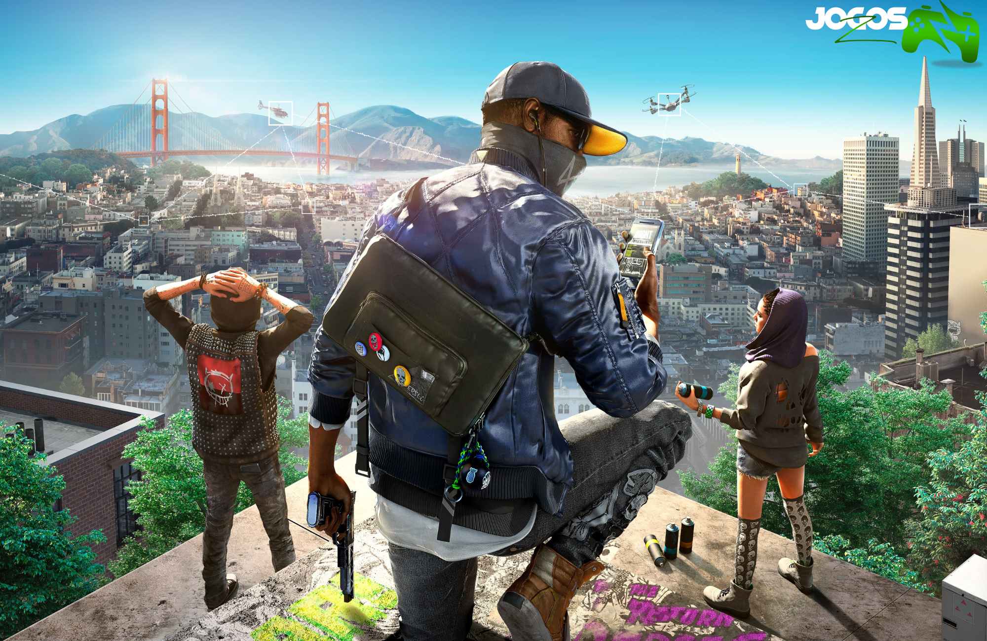 Watch Dogs 2 é bom Liberdade, hacking e rebeldia em mundo aberto