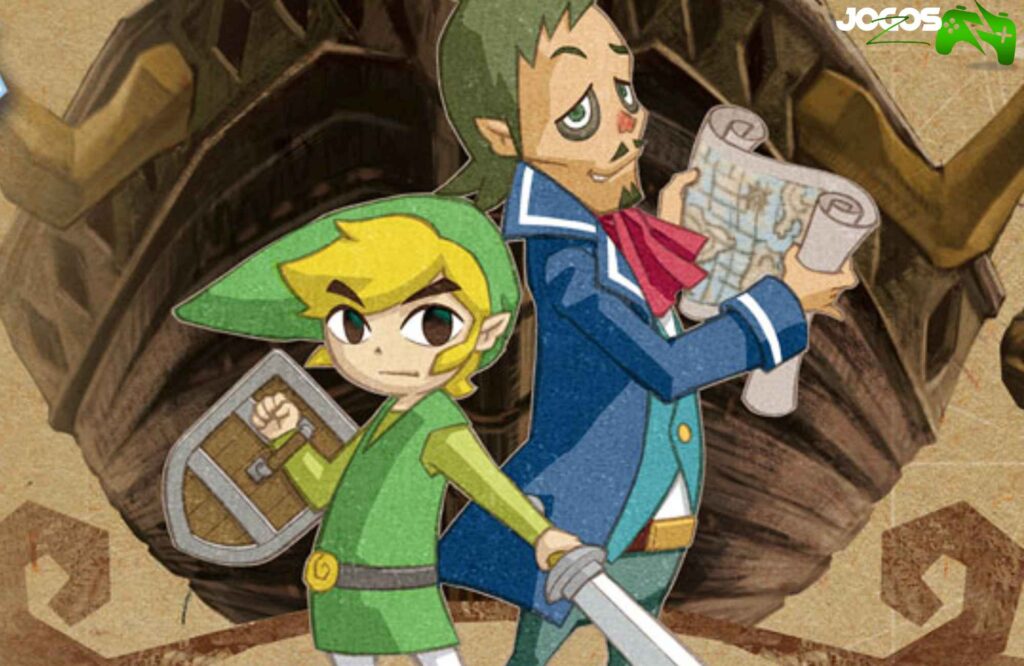 The Legend of Zelda Phantom Hourglass- melhores jogos de DS