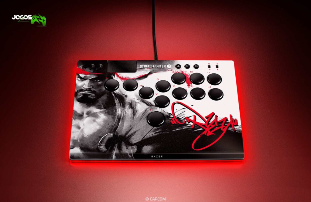 Ryu em destaque o design do Kitsune Ryu Edition