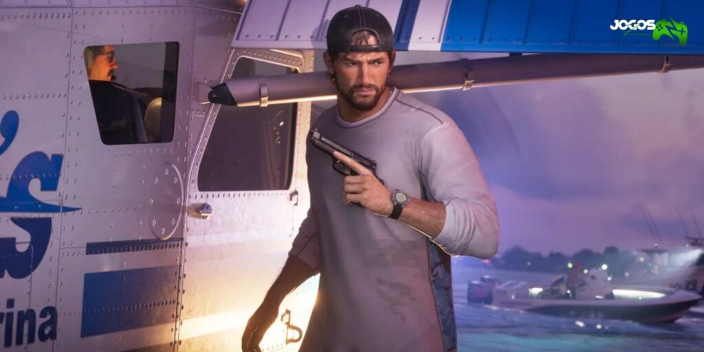 Polícia do GTA 6 terá seis estrelas, câmeras de rua e rastreio de roupa, carro e cúmplice