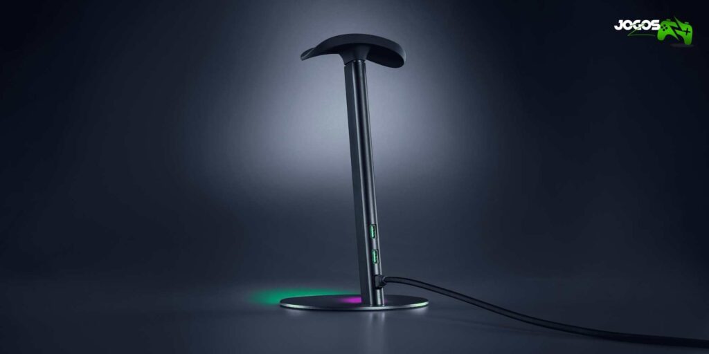 Razer Base Station V3 Chroma suporte de headset detecta quando você tira o fone e ativa seu setup