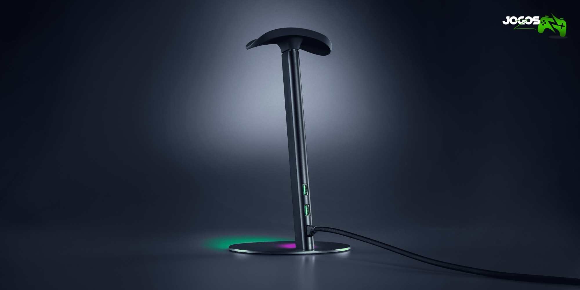 Razer Base Station V3 Chroma suporte de headset detecta quando você tira o fone e ativa seu setup
