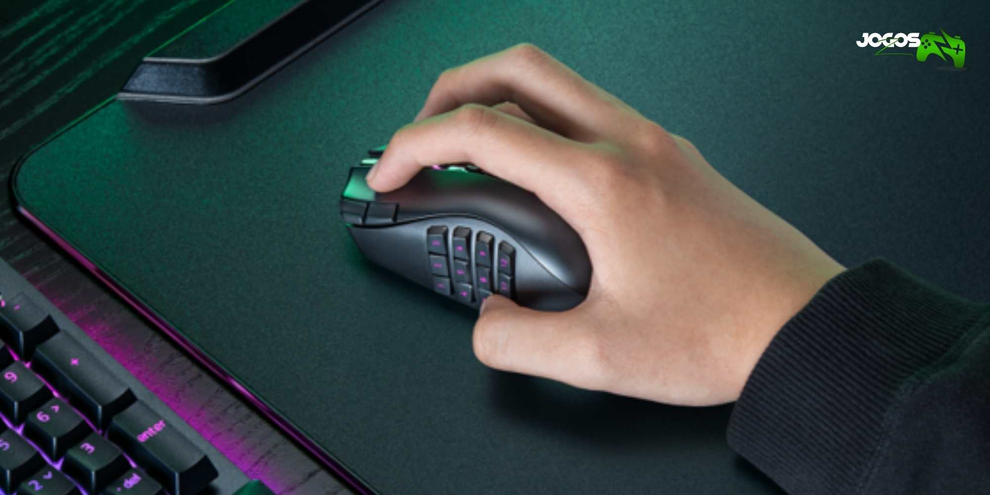 Razer Naga V3 Pro Razer lança mouse MMO com 23 botões