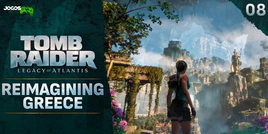 Tomb Raider Legacy of Atlantis mostra bastidores da Grécia