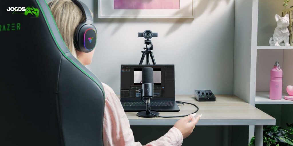 Razer Kiyo V2 Pro webcam 4K a 60 FPS com sensor Sony