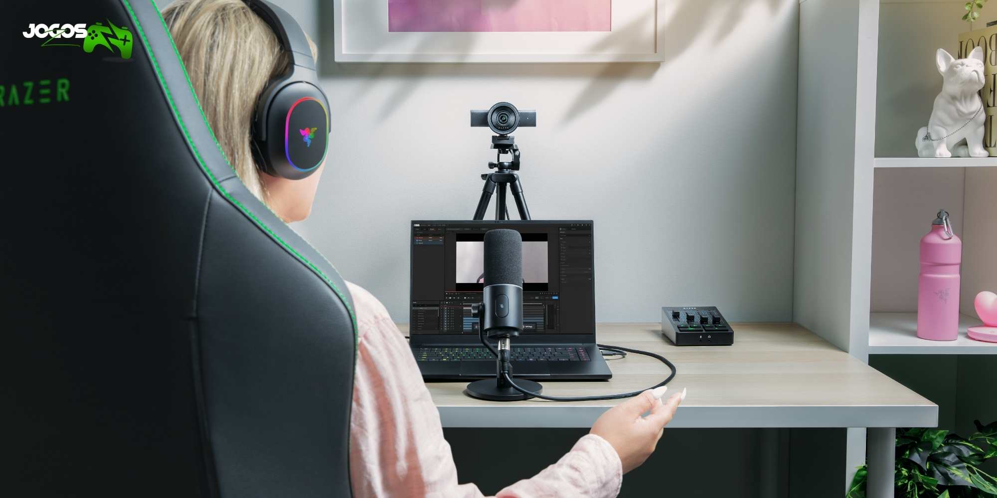 Razer Kiyo V2 Pro webcam 4K a 60 FPS com sensor Sony