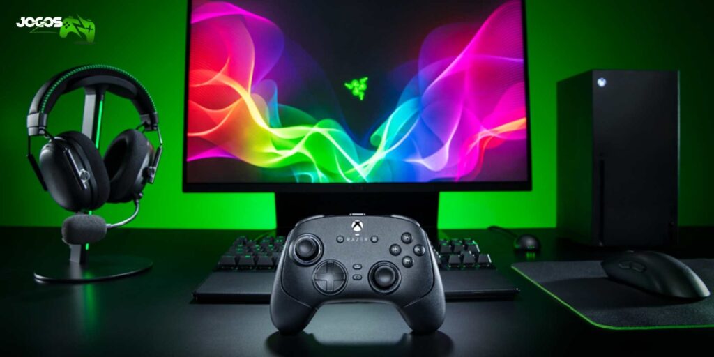 Razer Wolverine V4 novo controle para Xbox e PC chega com sensores capacitivos e polling de 8.000 Hz